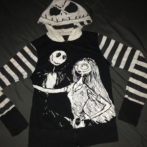 Reversible Nightmare Before Christmas Hoodie